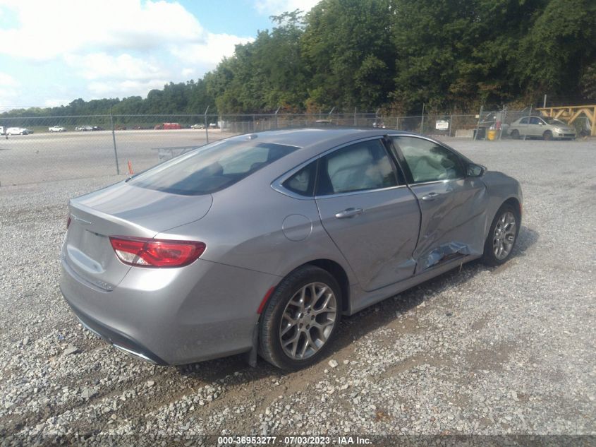 2015 CHRYSLER 200 C - 1C3CCCEG3FN620448