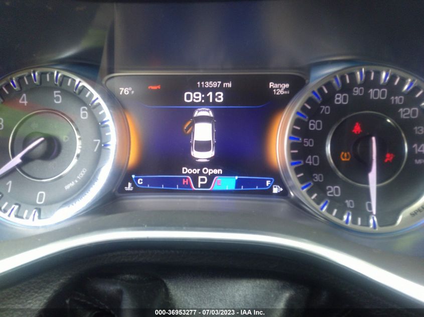 2015 CHRYSLER 200 C - 1C3CCCEG3FN620448