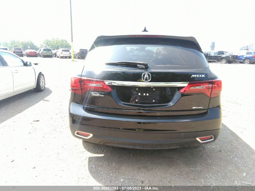 2014 ACURA MDX TECH PKG - 5FRYD4H42EB047298