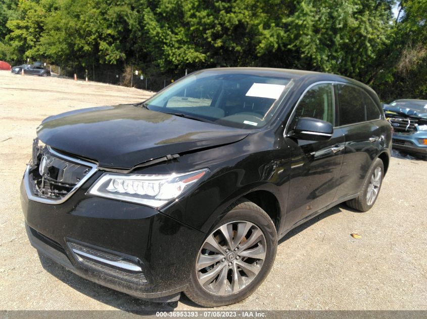 2014 ACURA MDX TECH PKG - 5FRYD4H42EB047298