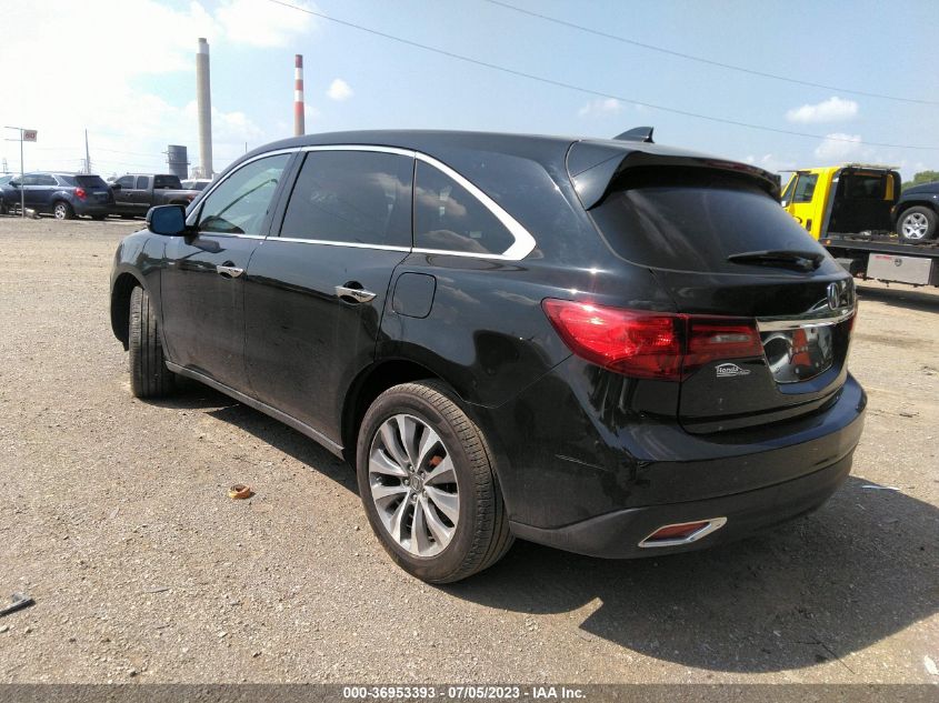 2014 ACURA MDX TECH PKG - 5FRYD4H42EB047298