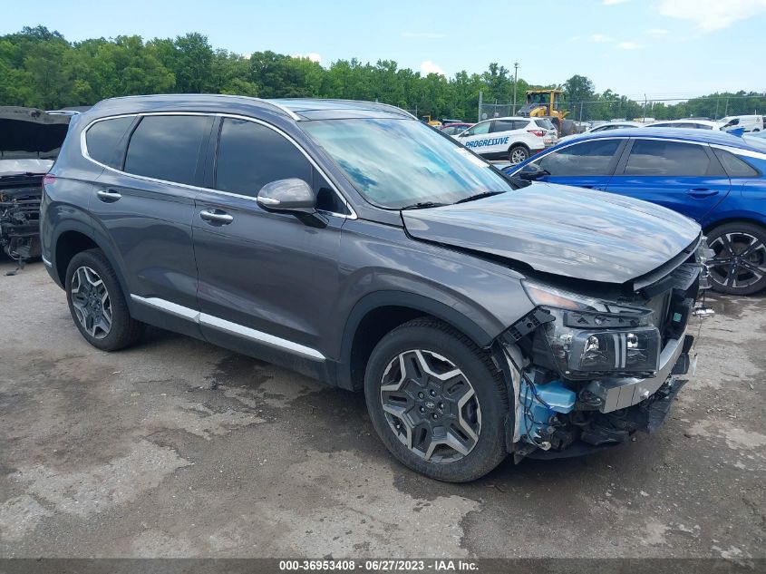 2022 HYUNDAI SANTA FE HYBRID LIMITED - KM8S5DA17NU029936