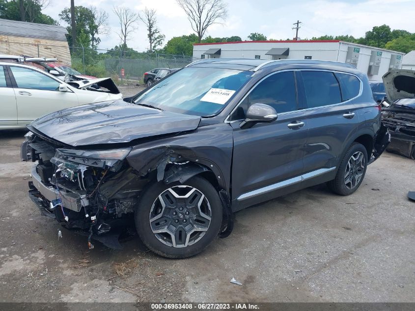 2022 HYUNDAI SANTA FE HYBRID LIMITED KM8S5DA17NU029936