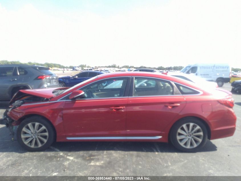 2017 HYUNDAI SONATA SPORT - 5NPE34AF4HH465354