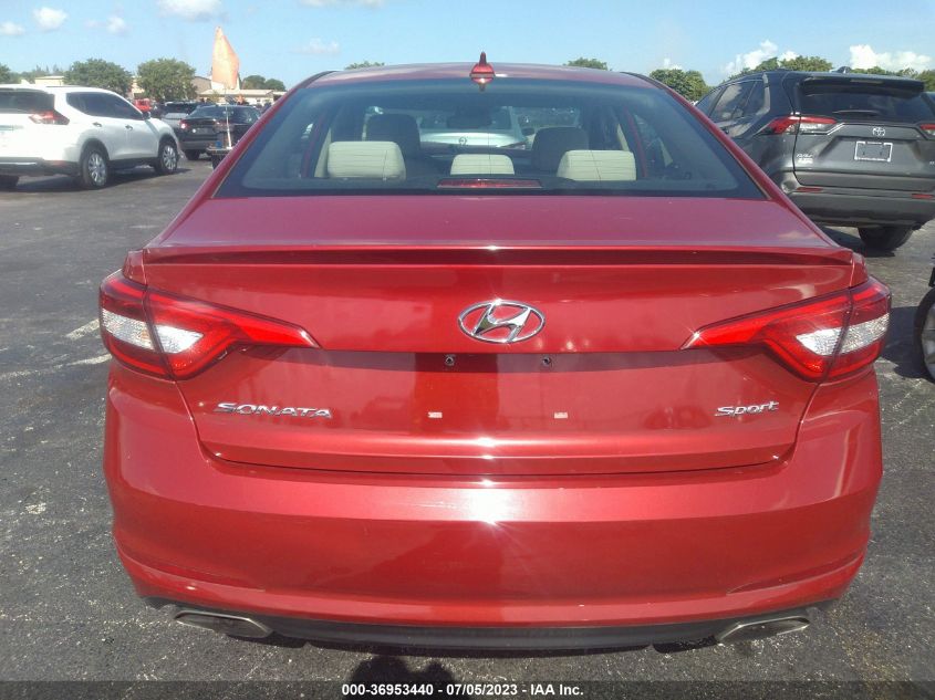 2017 HYUNDAI SONATA SPORT - 5NPE34AF4HH465354