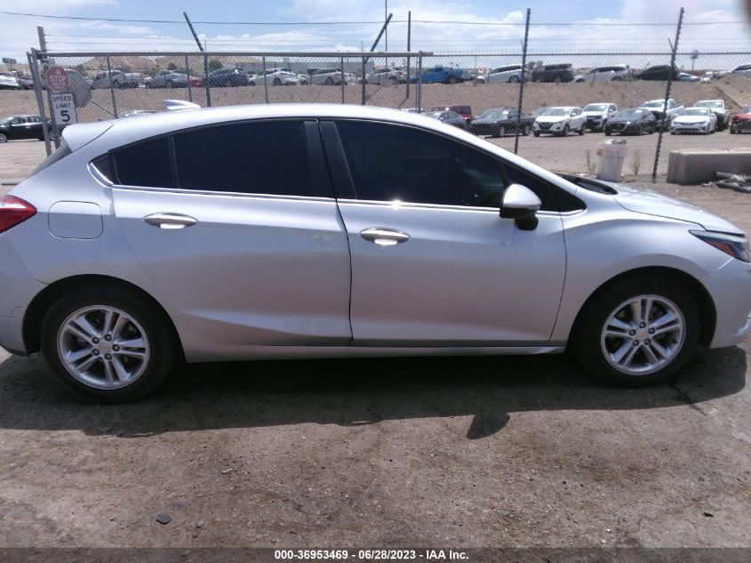 2017 CHEVROLET CRUZE LT - 3G1BE6SM2HS587392