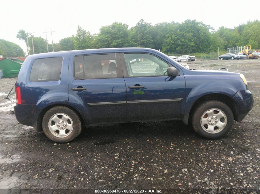 2015 HONDA PILOT LX - 5FNYF4H20FB072583