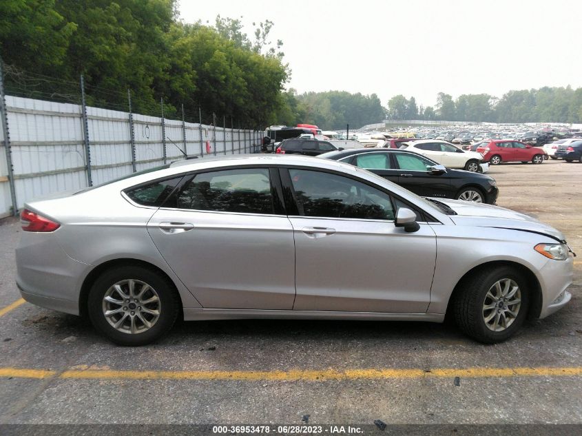 2017 FORD FUSION S - 3FA6P0G79HR189936