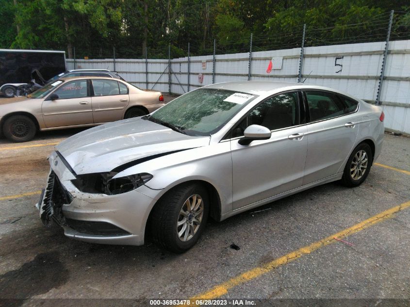 2017 FORD FUSION S - 3FA6P0G79HR189936