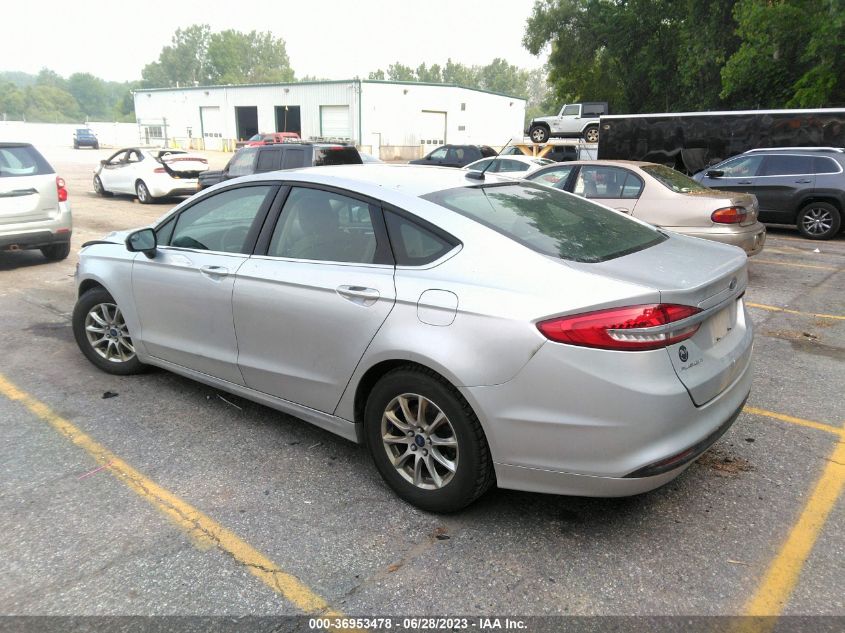 2017 FORD FUSION S - 3FA6P0G79HR189936