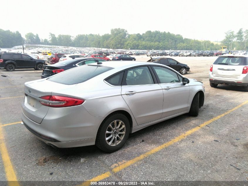 2017 FORD FUSION S - 3FA6P0G79HR189936