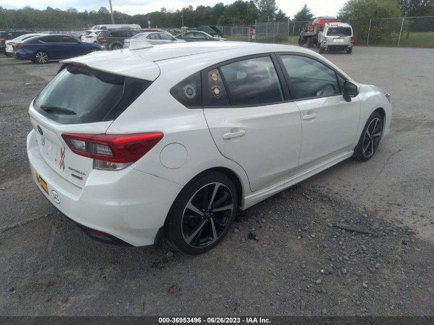 2021 SUBARU IMPREZA SPORT - 4S3GTAM60M3709817