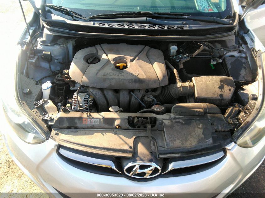 2013 HYUNDAI ELANTRA LIMITED PZEV - 5NPDH4AE4DH224411