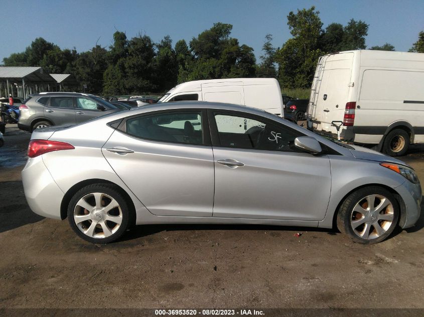 2013 HYUNDAI ELANTRA LIMITED PZEV - 5NPDH4AE4DH224411