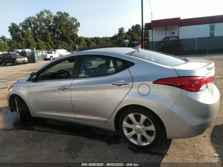 2013 HYUNDAI ELANTRA LIMITED PZEV - 5NPDH4AE4DH224411