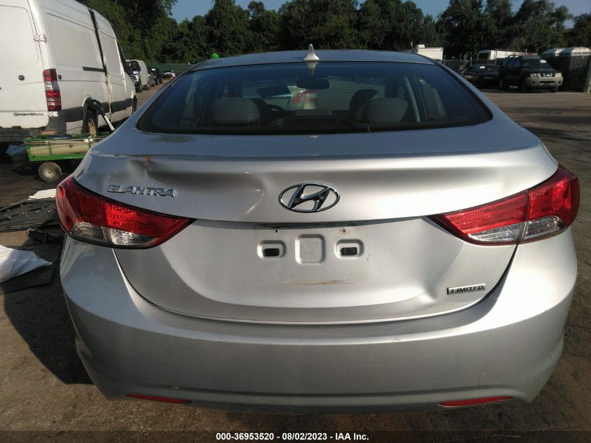 2013 HYUNDAI ELANTRA LIMITED PZEV - 5NPDH4AE4DH224411
