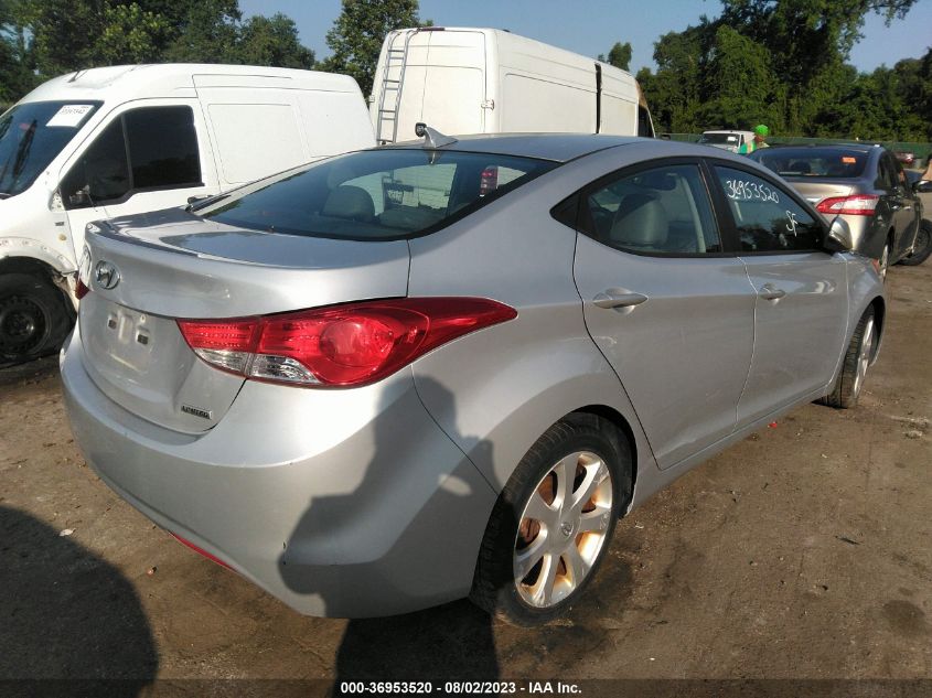 2013 HYUNDAI ELANTRA LIMITED PZEV - 5NPDH4AE4DH224411