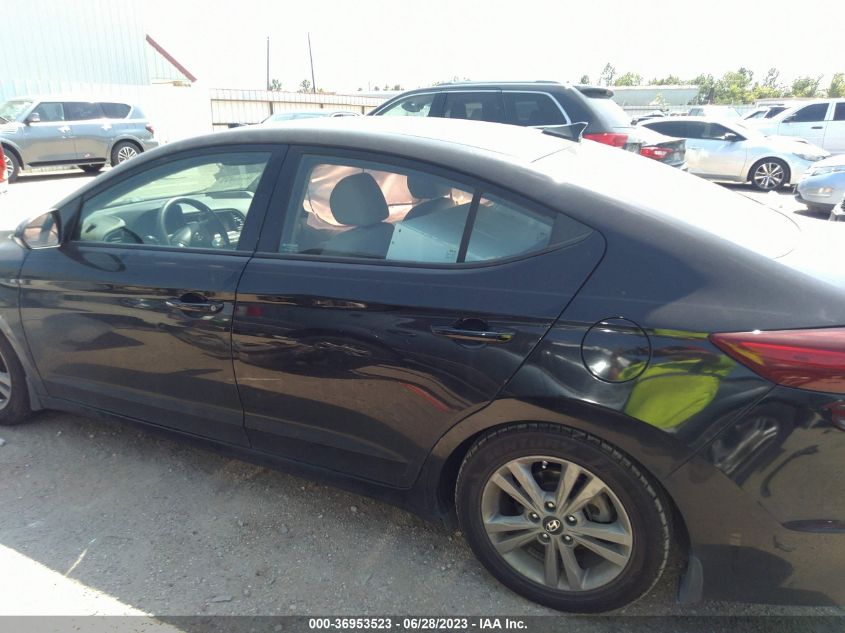 2018 HYUNDAI ELANTRA SEL - KMHD84LF3JU556939