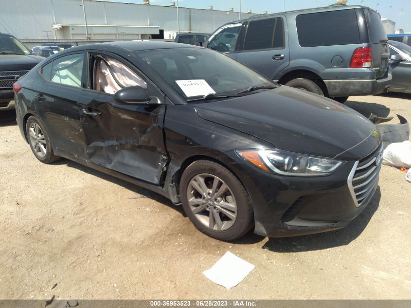 2018 HYUNDAI ELANTRA SEL - KMHD84LF3JU556939