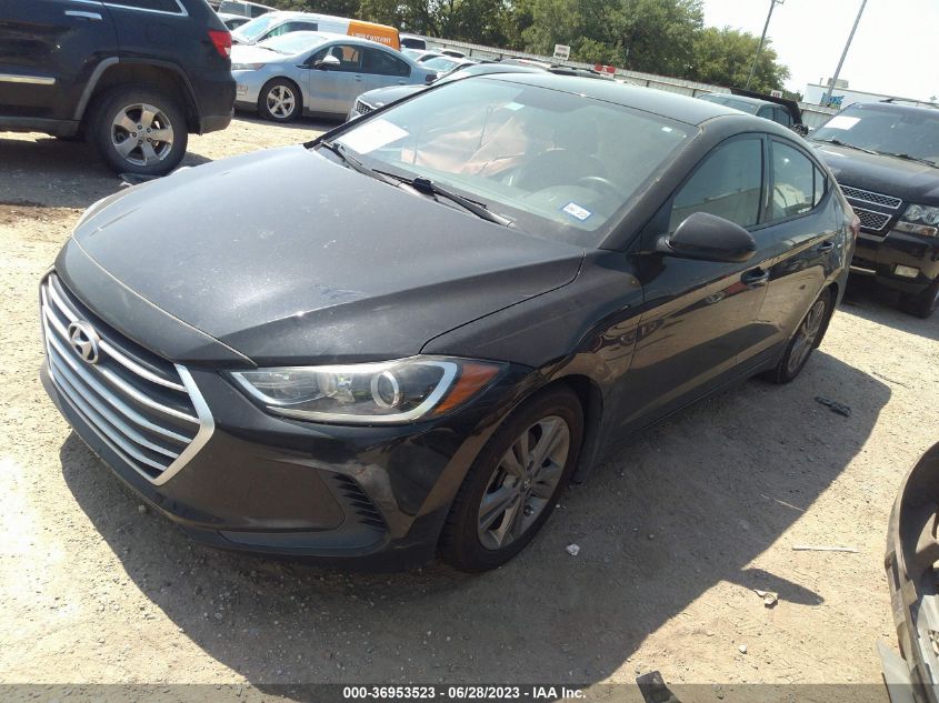 2018 HYUNDAI ELANTRA SEL - KMHD84LF3JU556939