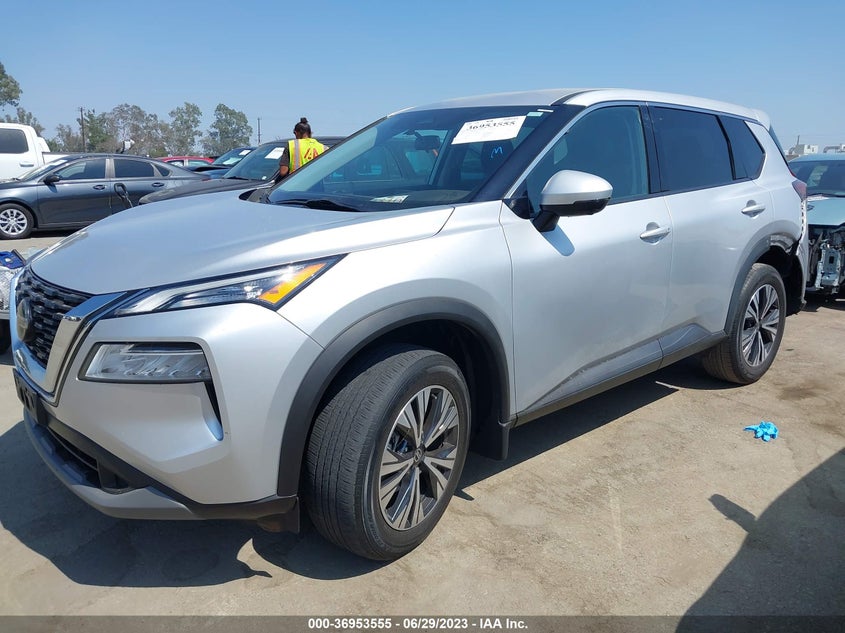 VIN 5N1AT3BA2MC761745 2021 NISSAN ROGUE SV