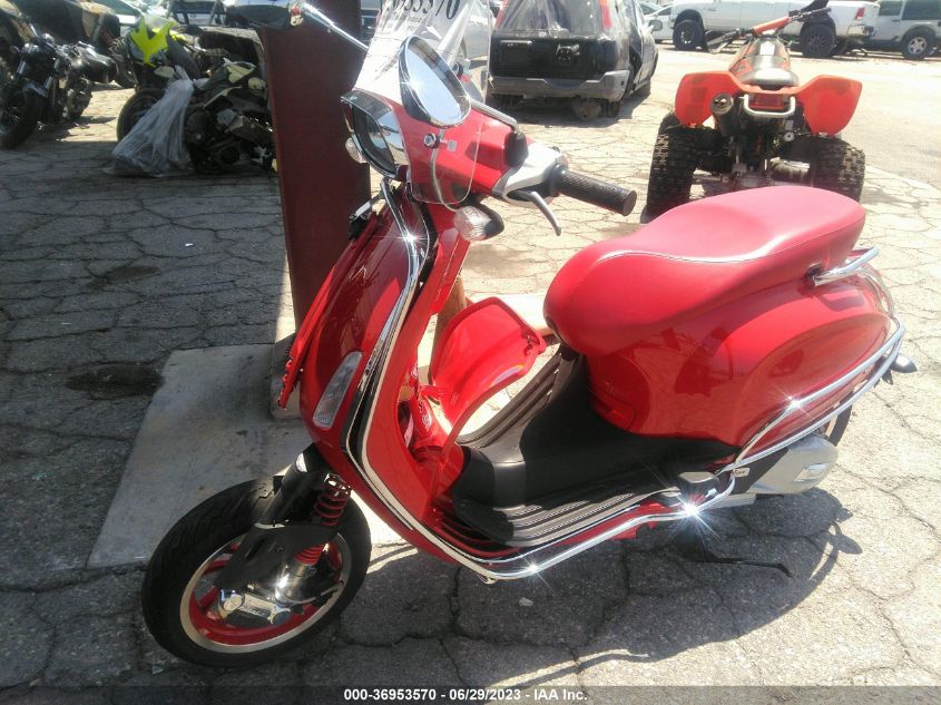 2018 VESPA SPRINT 150 3V ZAPM818G1J5800150