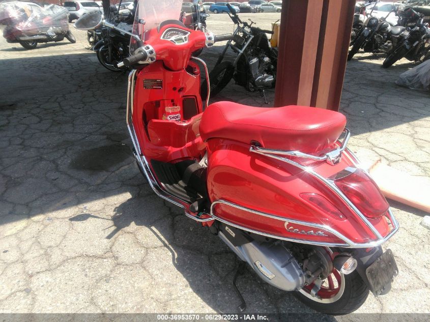 2018 VESPA SPRINT 150 3V ZAPM818G1J5800150