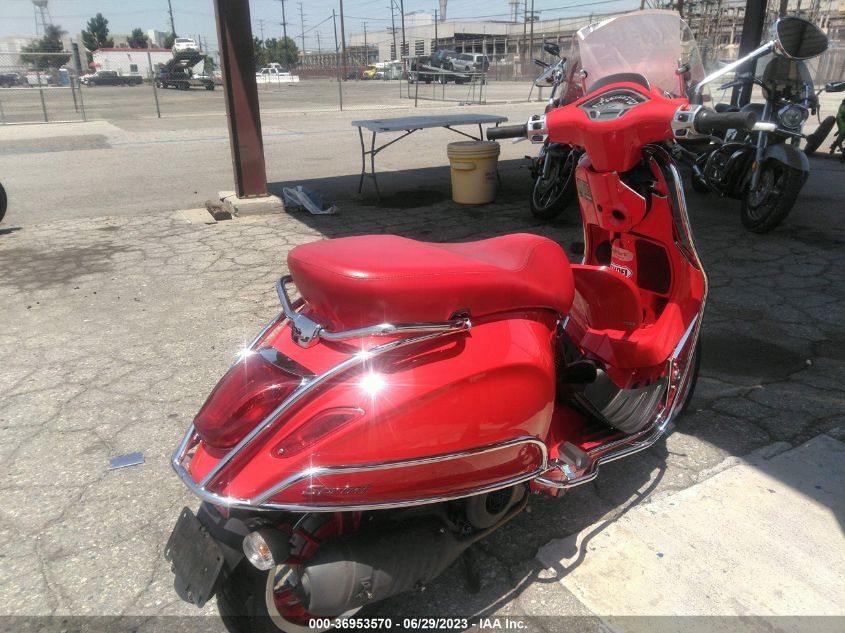 2018 VESPA SPRINT 150 3V ZAPM818G1J5800150