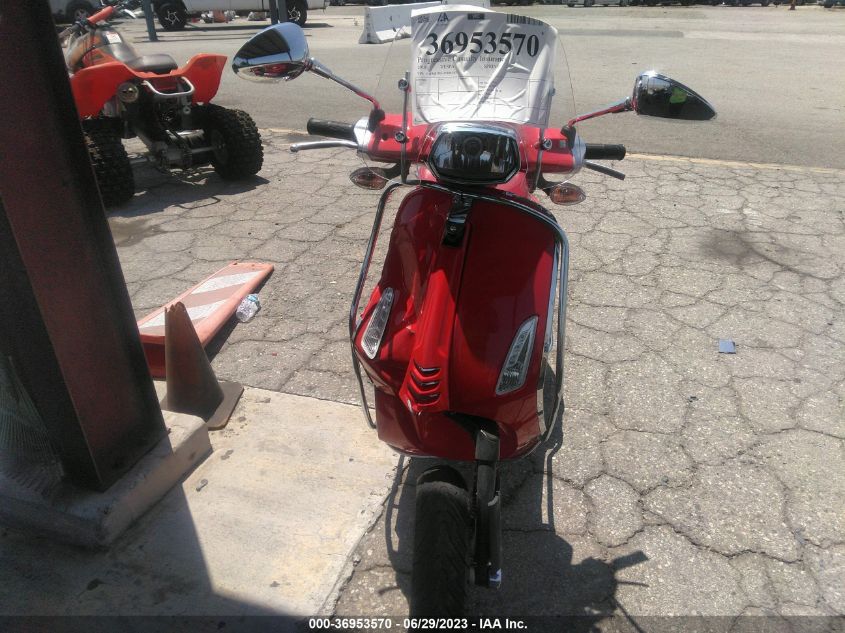 2018 VESPA SPRINT 150 3V ZAPM818G1J5800150
