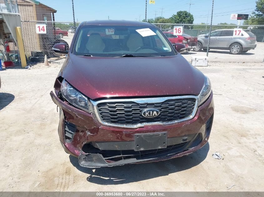 2019 KIA SORENTO LX - 5XYPG4A32KG569035