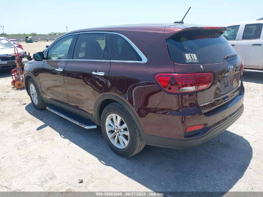 2019 KIA SORENTO LX - 5XYPG4A32KG569035