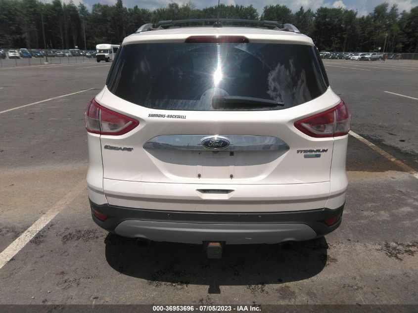 2016 FORD ESCAPE TITANIUM - 1FMCU9J99GUB50593