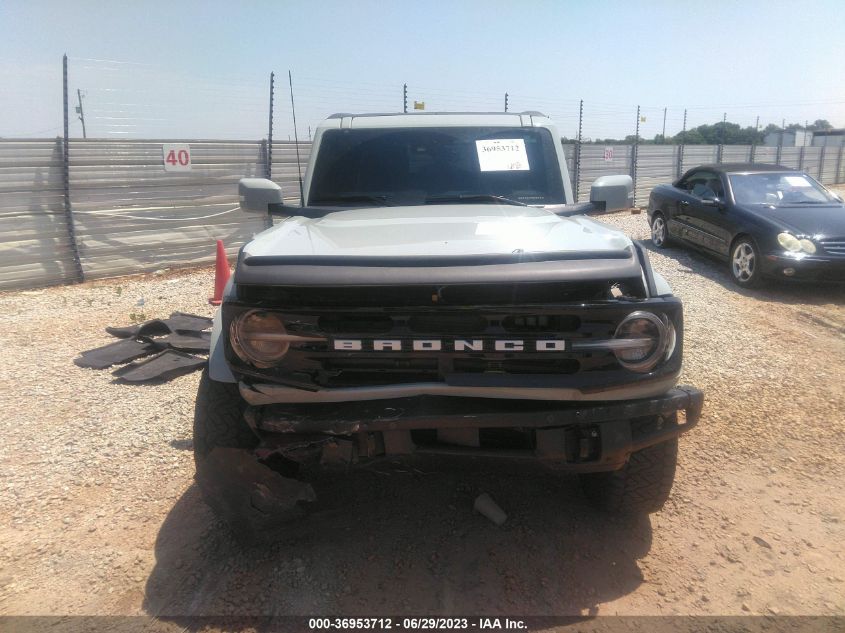 2022 FORD BRONCO BASE/BIG BEND - 1FMEE5DP0NLB20393