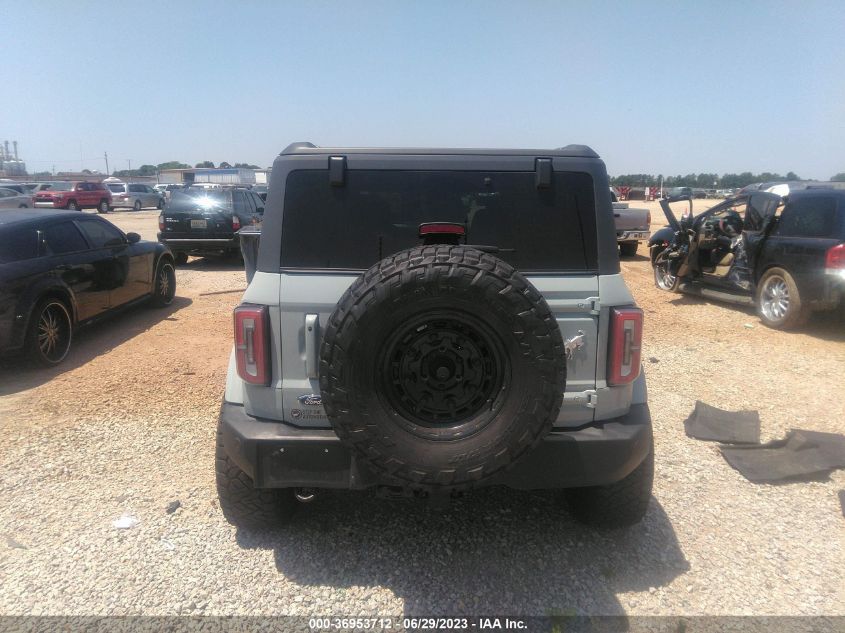 2022 FORD BRONCO BASE/BIG BEND - 1FMEE5DP0NLB20393