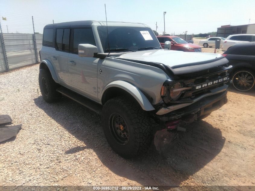 2022 FORD BRONCO BASE/BIG BEND - 1FMEE5DP0NLB20393
