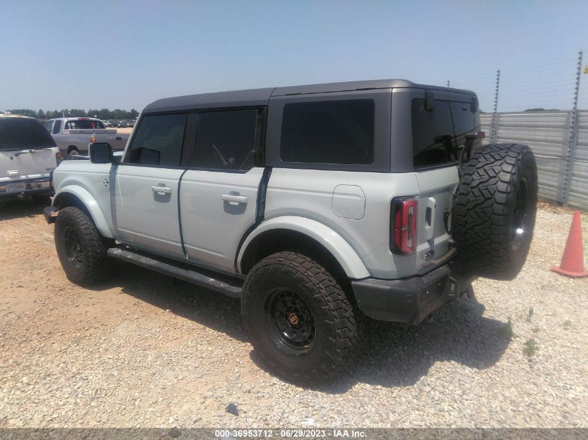 2022 FORD BRONCO BASE/BIG BEND - 1FMEE5DP0NLB20393