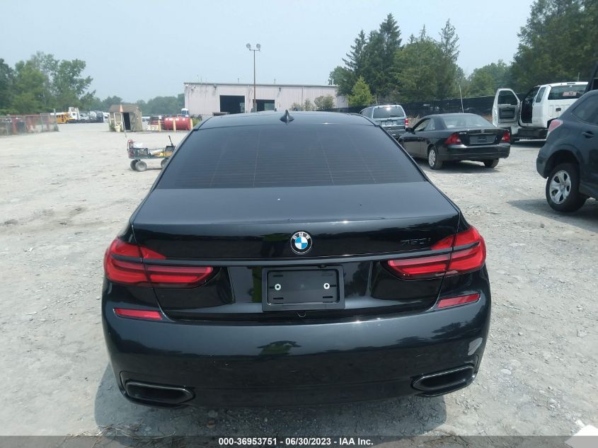 2016 BMW 7 SERIES 750I XDRIVE - WBA7F2C51GG420364
