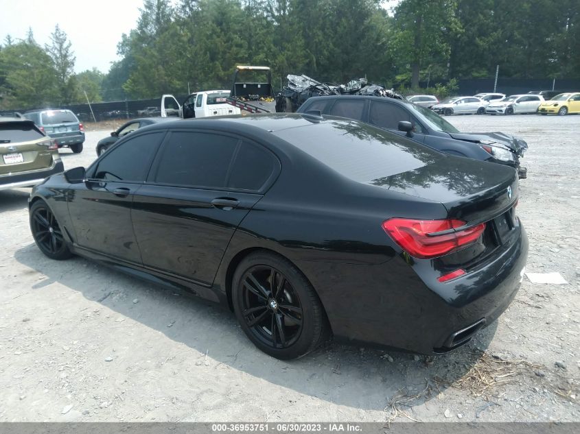 2016 BMW 7 SERIES 750I XDRIVE - WBA7F2C51GG420364