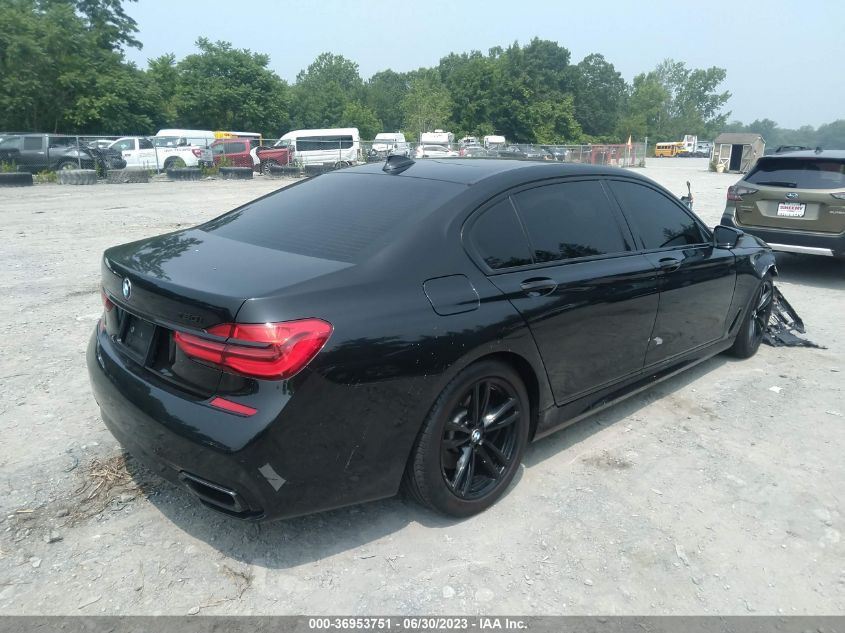 2016 BMW 7 SERIES 750I XDRIVE - WBA7F2C51GG420364