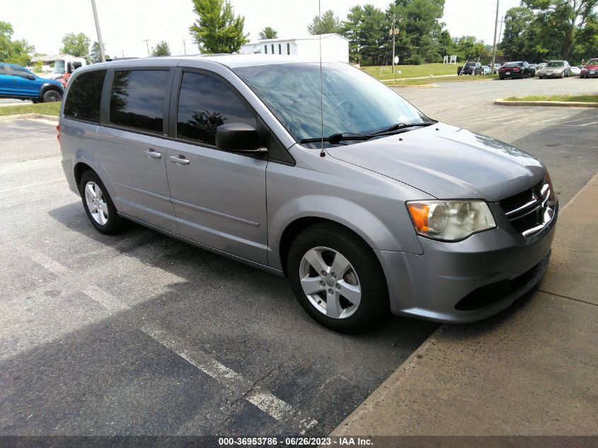 2013 DODGE GRAND CARAVAN SE - 2C4RDGBG2DR763115
