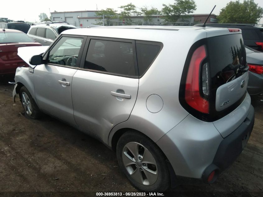2015 KIA SOUL + - KNDJP3A56F7160976