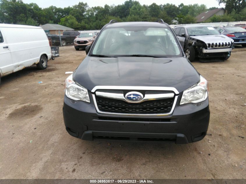 2016 SUBARU FORESTER 2.5I - JF2SJABC5GH521571
