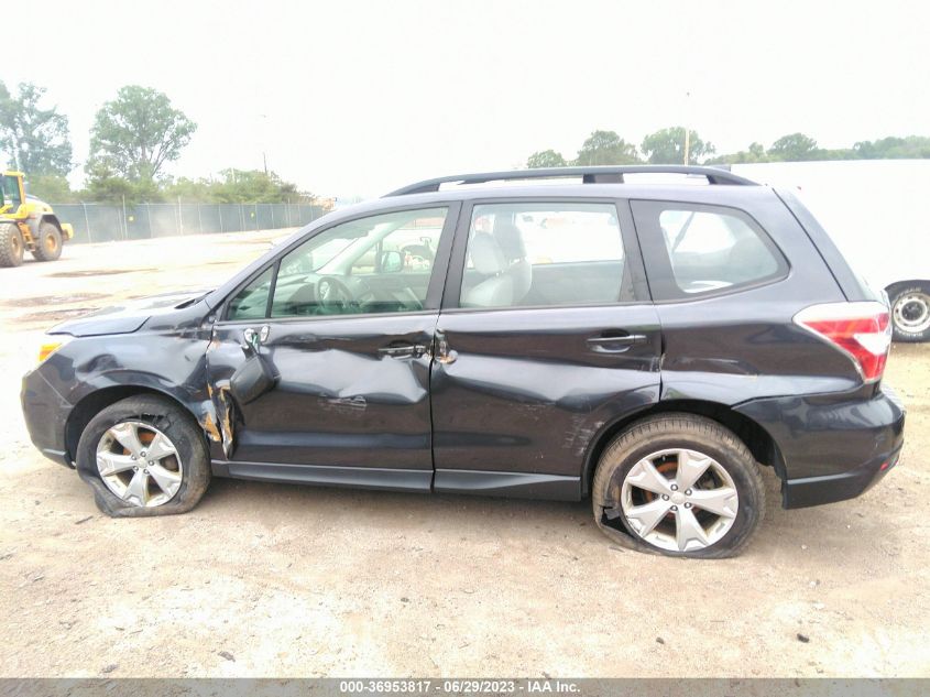 2016 SUBARU FORESTER 2.5I - JF2SJABC5GH521571