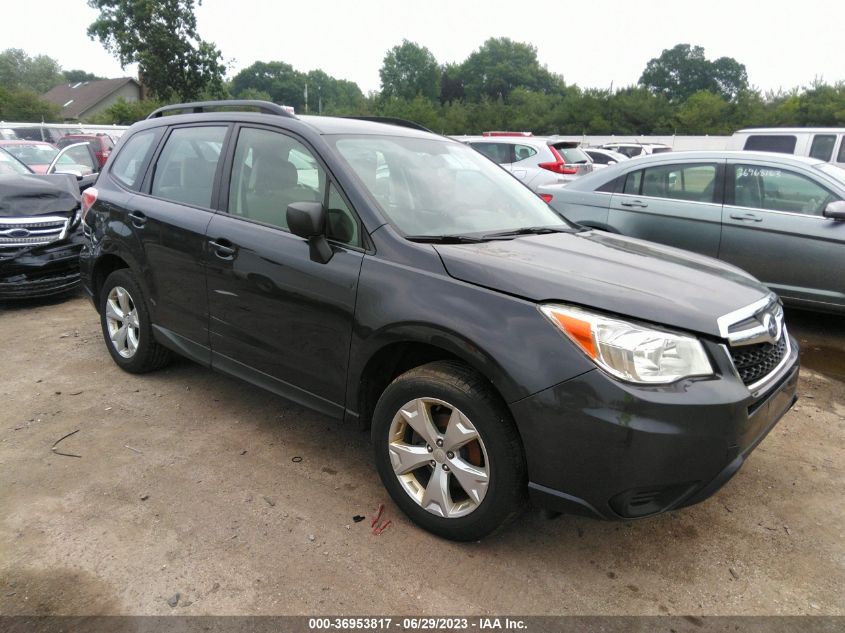 2016 SUBARU FORESTER 2.5I - JF2SJABC5GH521571