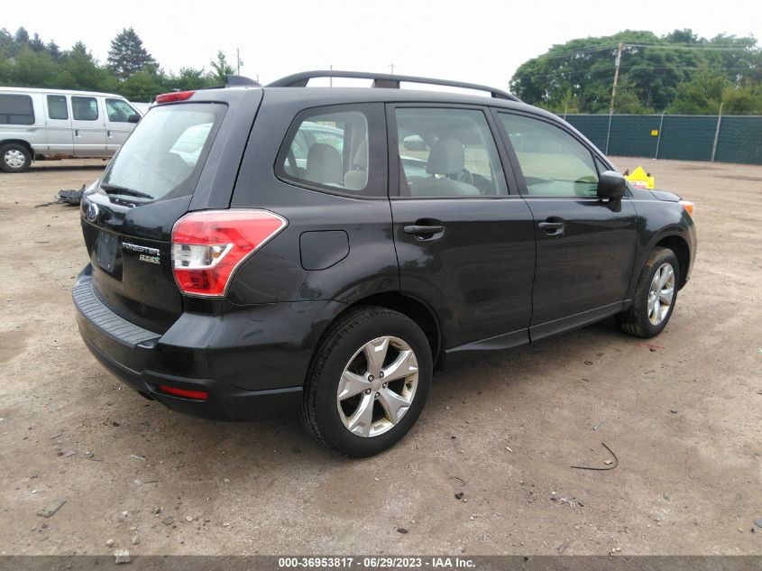 2016 SUBARU FORESTER 2.5I - JF2SJABC5GH521571