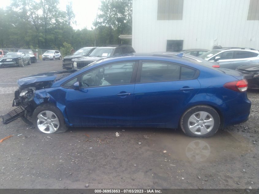 2017 KIA FORTE LX - 3KPFK4A76HE013703