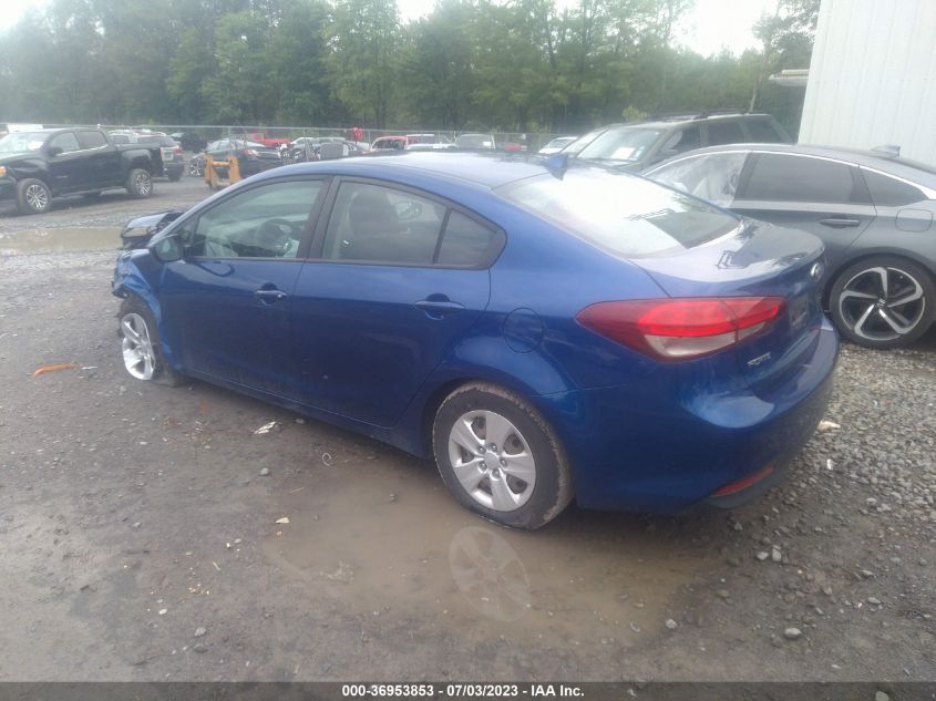 2017 KIA FORTE LX - 3KPFK4A76HE013703