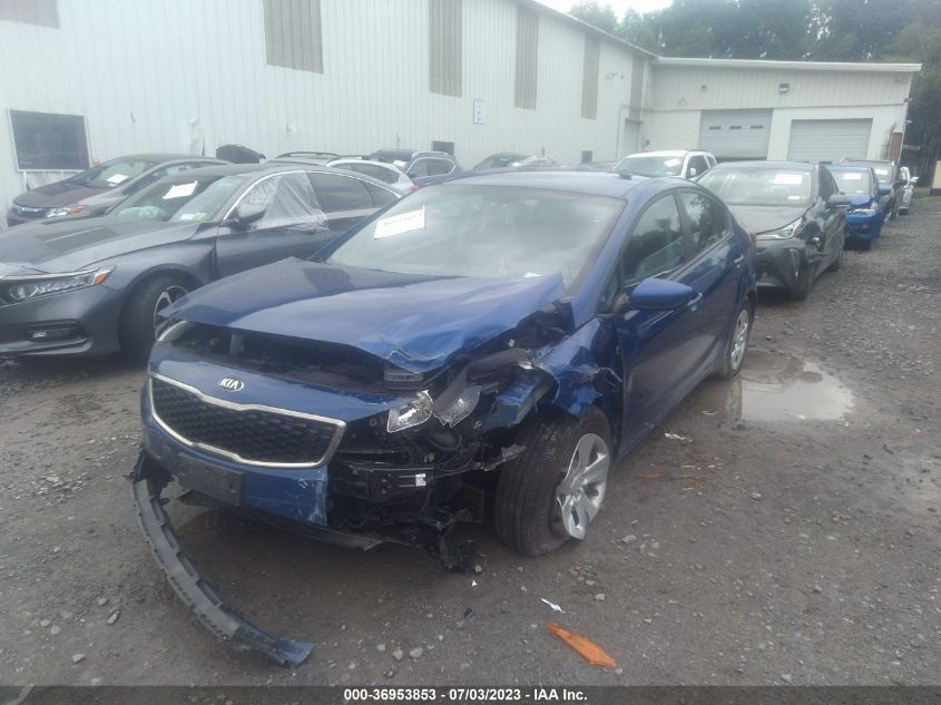 2017 KIA FORTE LX - 3KPFK4A76HE013703