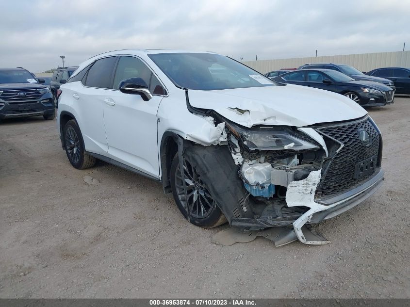 2022 LEXUS RX RX 350 F SPORT HANDLING - 2T2YZMDA2NC367638