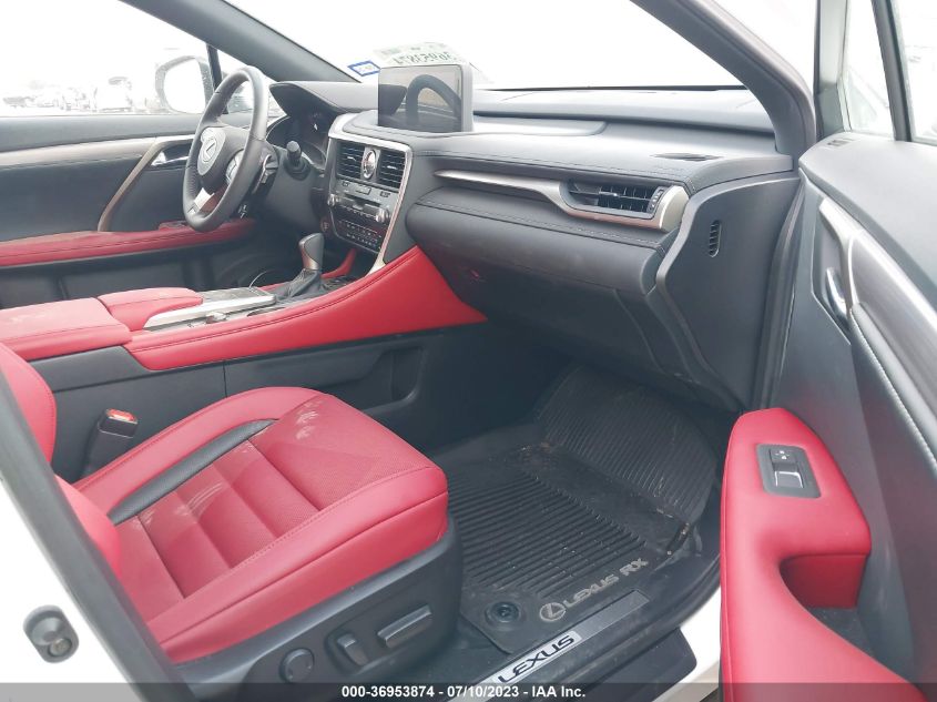 2022 LEXUS RX RX 350 F SPORT HANDLING - 2T2YZMDA2NC367638